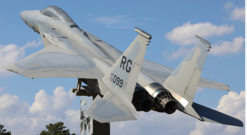 Warner Robins landmark aircraft